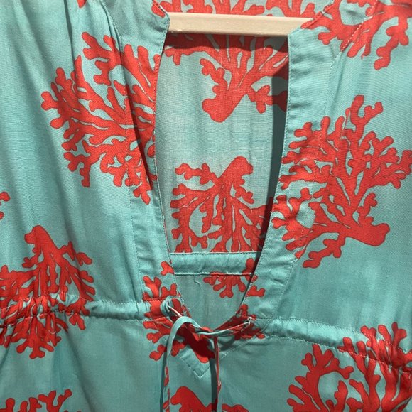 Escapada Deep V Cover Up with Empire Waist Tie Size XS (Excellent Condition) - Picture 2 of 4